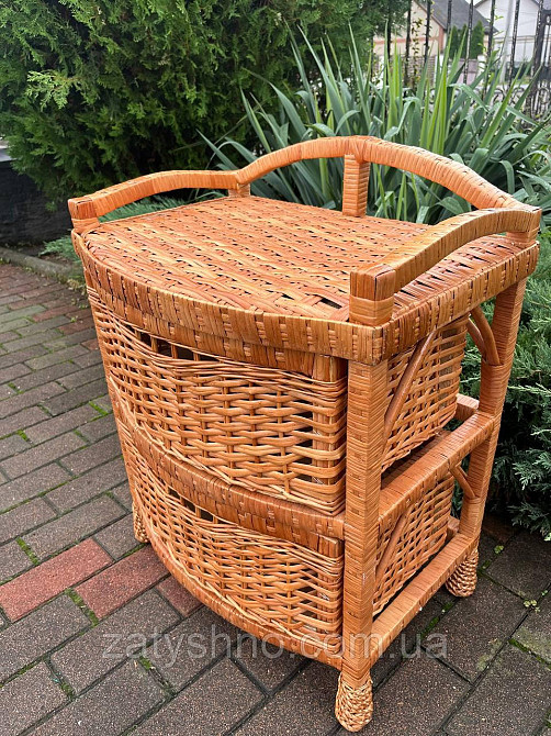 Комод плетений на 2 шухляди дутий Київ - фото 6