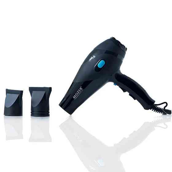 Професійний фен для волосся 6000 Вт,2 насадки,Mozer MZ 3100 SBR Київ