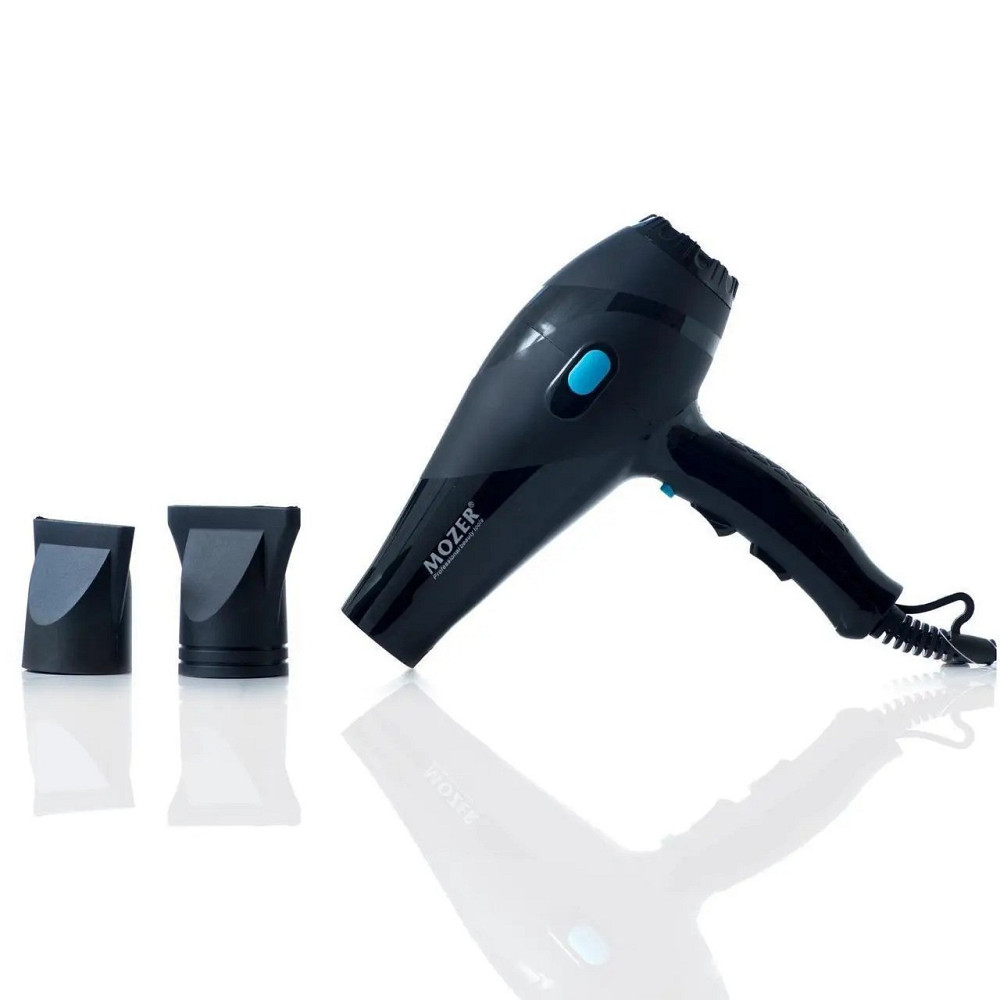 Професійний фен для волосся 6000 Вт,2 насадки,Mozer MZ 3100 SBR Київ - фото 2
