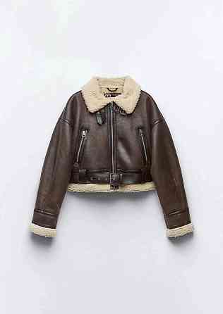 Дублёнка женская короткая с ремнём S Харьков