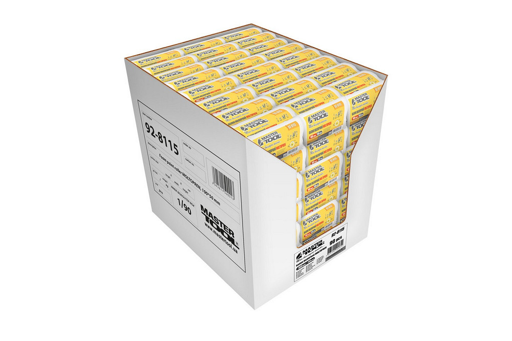 MASTERTOOL Валик малярський MASTERTOOL Moltopren 50/100 мм Ø 6 мм 92-8115_Р Коломия - фото 8