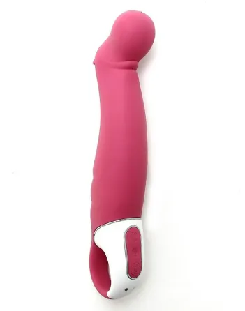 Потужний вібратор Satisfyer Vibes Petting Hippo з гнучким стовбуром, літій силікон, 12 режимів Львів