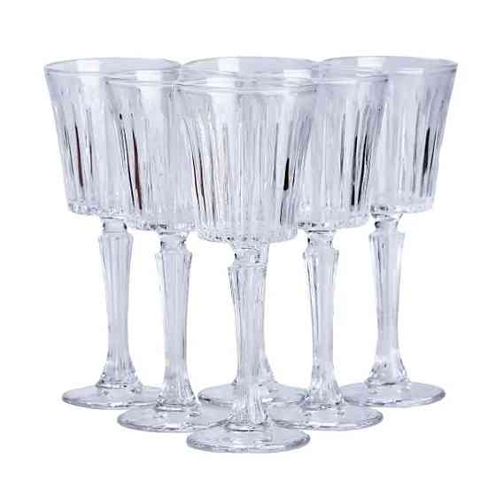 Набір винних бокалів 6 шт. по 150 мл на високій ніжці Київ