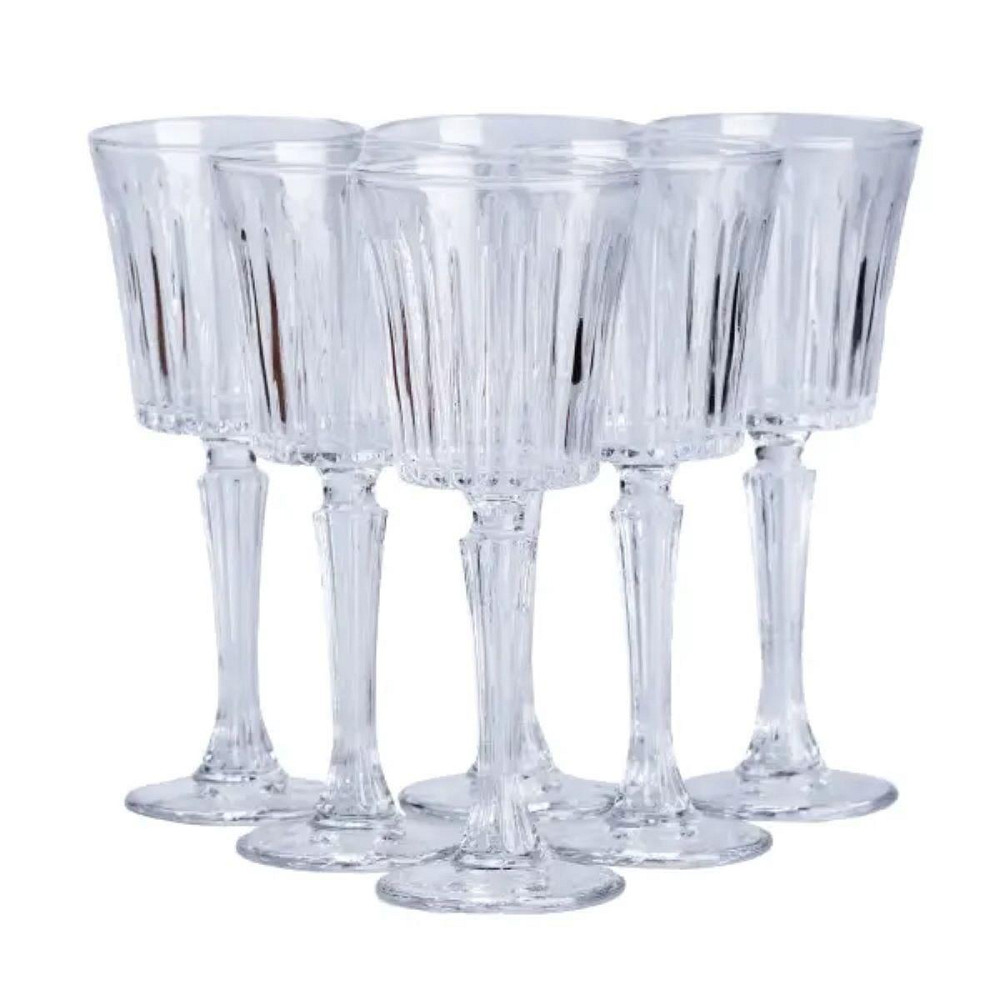 Набір винних бокалів 6 шт. по 150 мл на високій ніжці Київ - фото 5