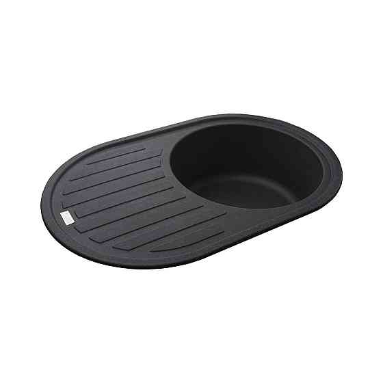 Гранитная мойка Globus Lux OHARA графит 770х500мм-А0001 Киев