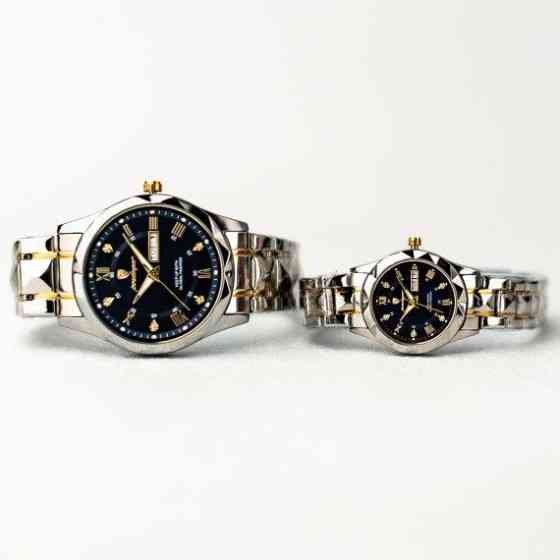 Комплект годинників для пари Poedagar Stava Couple (жіночі та чоловічі) 2 шт. Вінниця