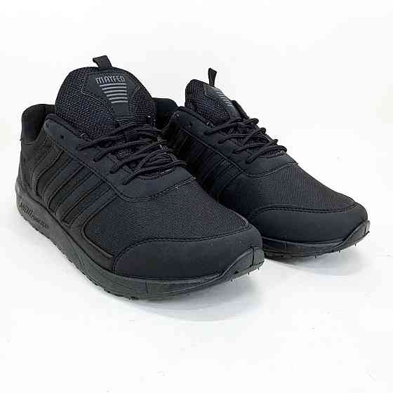 Оригінальні зимові кросівки на хутрі, Чоловічі зимові утеплені шкіряні кросівки, Чоловічі термоботинки HP-46 Львів