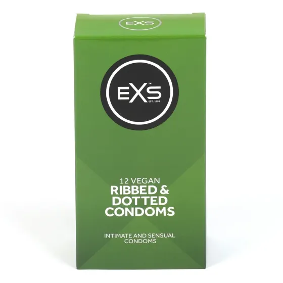 Презервативи - EXS Ribbed And Dotted, 12 шт. Sex Aura Київ