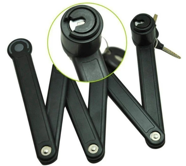 Складаний замок для велосипеда Etook Велозамок Київ - фото 1