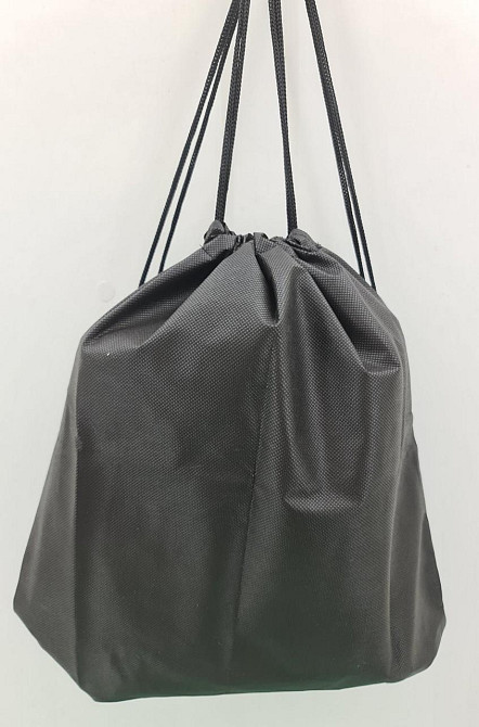 Рюкзак чорний спанбонд (1 шт.) Харків - фото 2