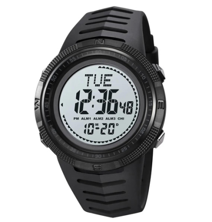 Часы наручные SKMEI 2147BKWT, BLACK-WHITE, Compass, 10322 Днепр