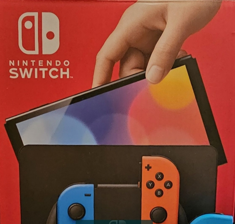 Приставка Nintendo Switch OLED (Neon Blue and Neon Red) Київ - фото 7