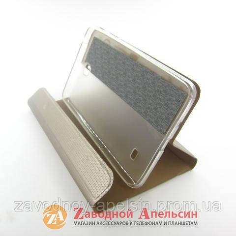 Samsung Tab 4 T230 чохол підставка Book Cover gold Одеса - фото 3