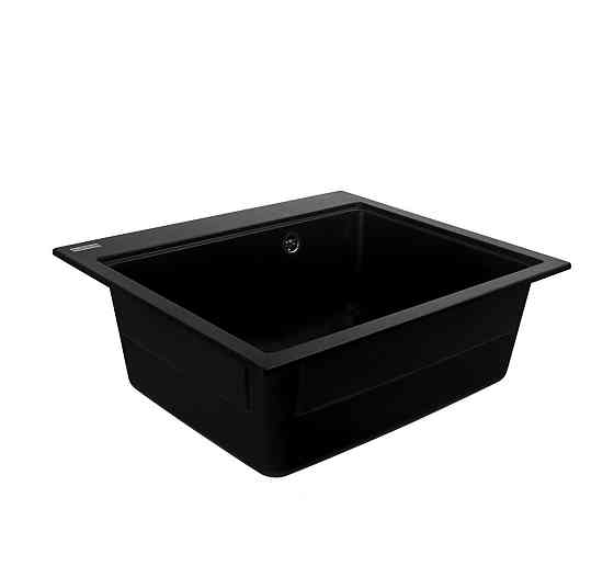 VALESO Комплект VALESO: Мийка VESTA 5852 чорна + Змішувач BG76 + Сифон 1041 Киев