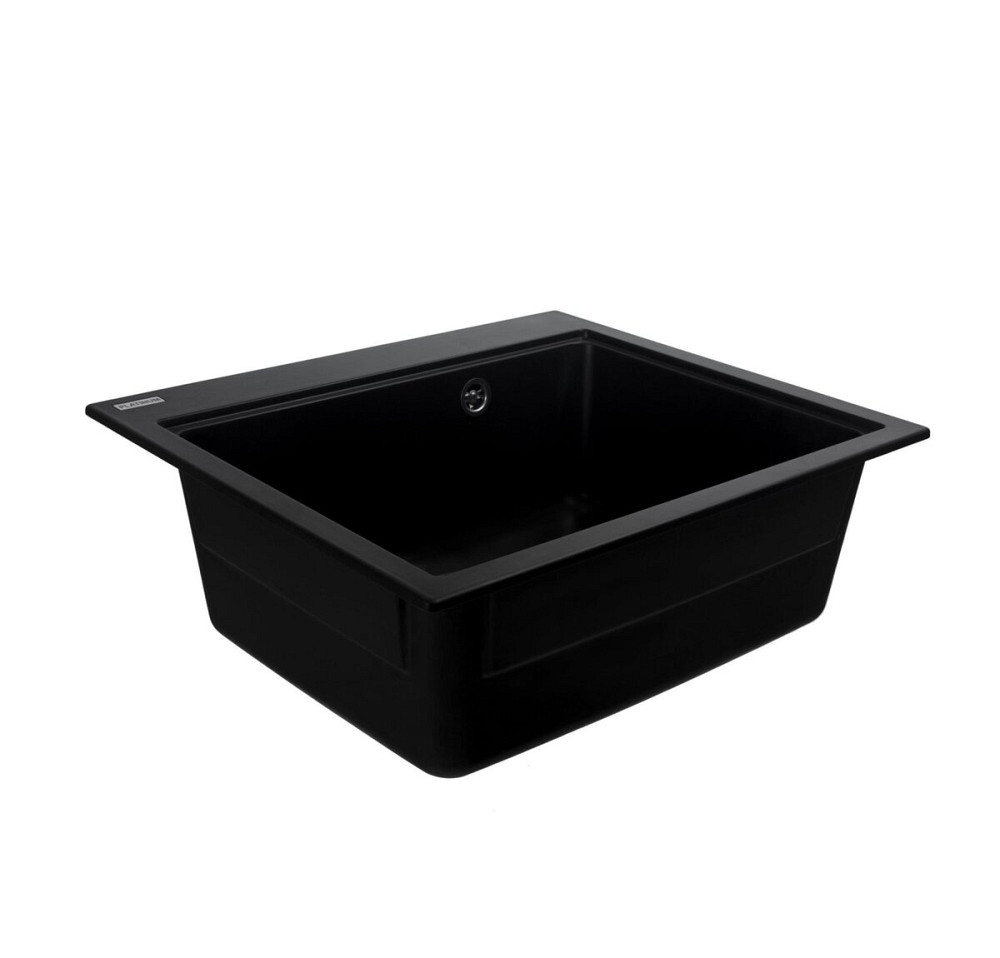 VALESO Комплект VALESO: Мийка VESTA 5852 чорна + Змішувач BG76 + Сифон 1041 Киев - изображение 3