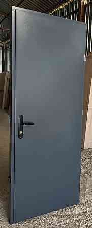 Двері металеві технічні в наявності, Redfort Технічна 2 листа металу, Ral 7024 Київ