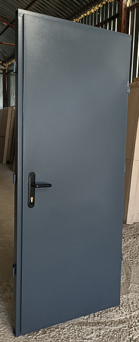 Двері металеві технічні в наявності, Redfort Технічна 2 листа металу, Ral 7024 Київ - фото 3