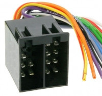 Роз'єм автомагнітоли Daewoo ISO з кабелем 0,2 метра (алюмінієвий) Полтава - фото 1