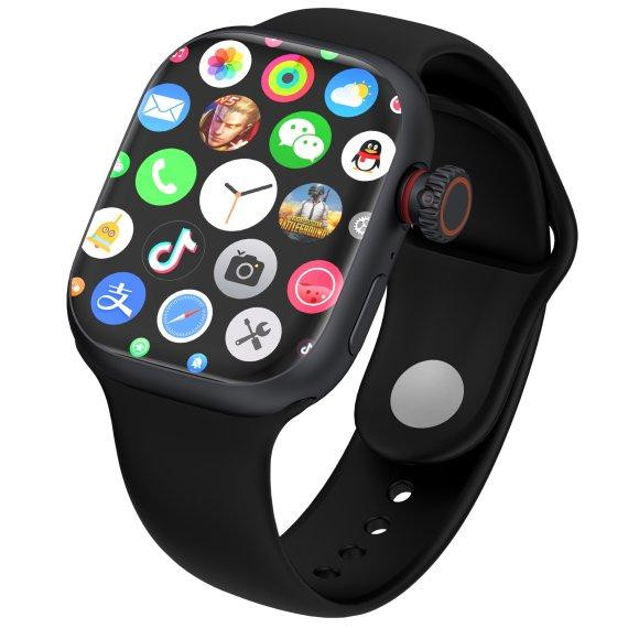 Годинник розумний наручний Smart Sim CD99 з GPS Чорний Вінниця - фото 1