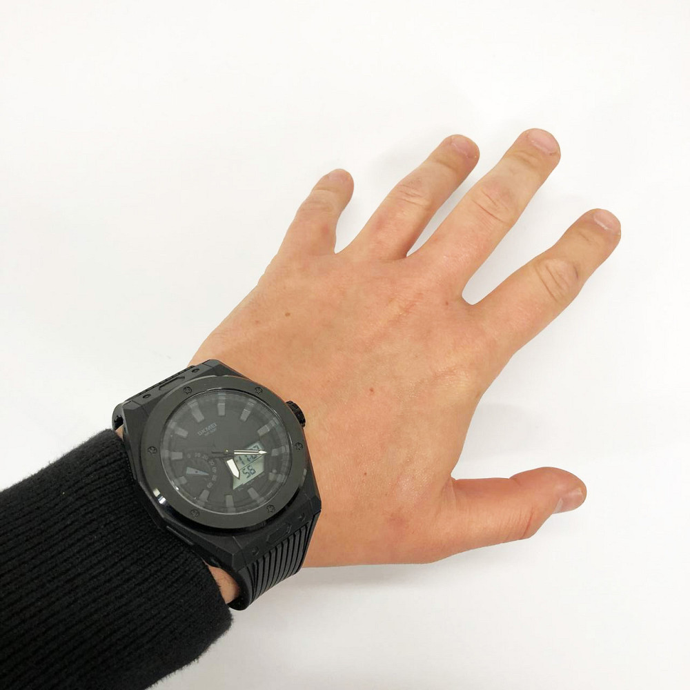 Надійні чоловічі наручні годинники SKMEI 2103BKWT, Водонепроникні чоловічі годинники SM-37 Івано-Франківськ - фото 3