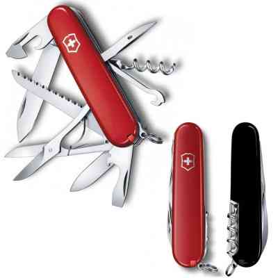 Нож Victorinox Huntsman Ukraine 91 мм Червоно-чорний (1.3713.1.3) Винница