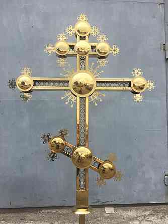 Хрест на купол Церкви Київ