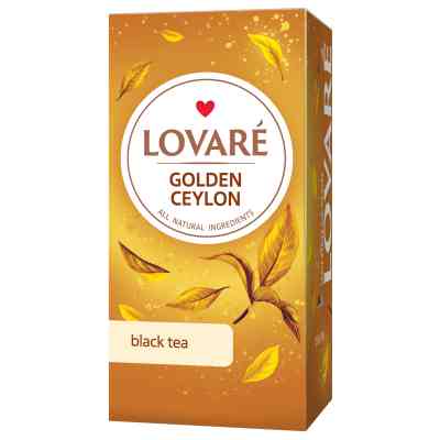 Чай Lovare "Golden Ceylon" 24х2 г (lv.74827) Вінниця