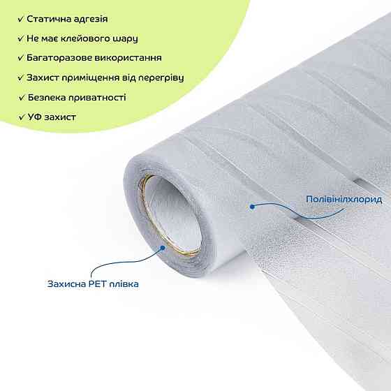 Пленка оконная волна 600*3000мм SW-00002651 Днепр