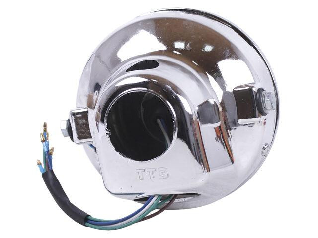 Фара передня в складі на мопед Альфа Мукачево - фото 2