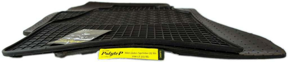 Килимки салону гумові Mercedes Sprinter I 1995-/ Volkswagen LT 2 1995-, к-т (3шт.) Київ - фото 1