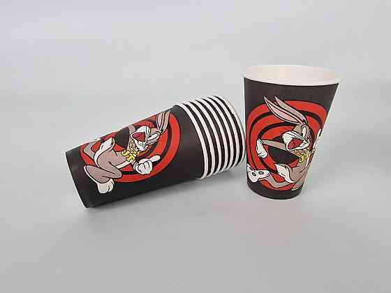 Склянки паперові одноразові 340 мл "BUGS BUNNY" (50 шт.) Харків