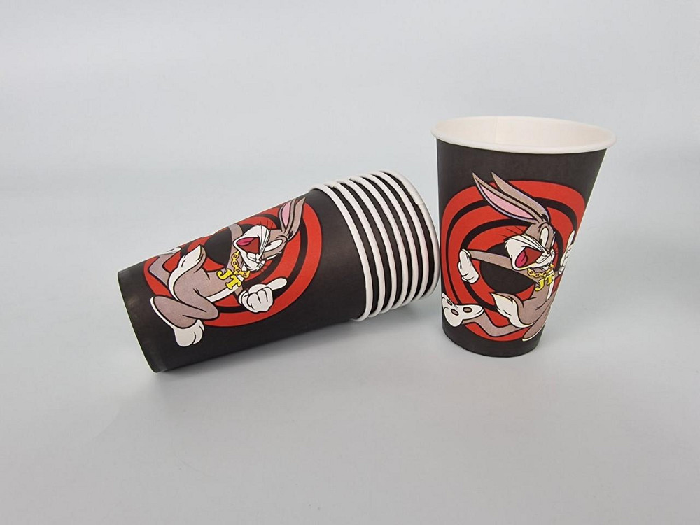 Склянки паперові одноразові 340 мл "BUGS BUNNY" (50 шт.) Харків - фото 1