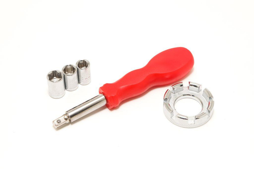 Набор инструментов для обслуживания велосипеда 27пр.+держатель фляги,в тубе(черный) Одесса - изображение 6