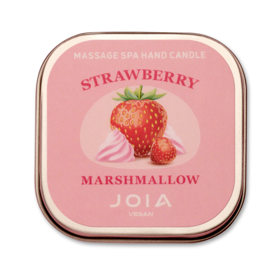 Масажна свічка Massage Spa Hand Candle Strawberry Marshmallow JOIA vegan 65 мл Вінниця