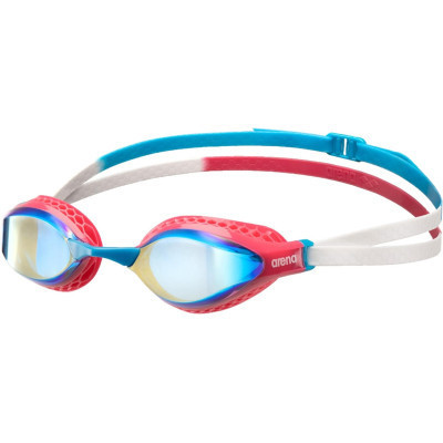 Очки для плавания Arena Air-Speed Mirror 003151-107 білий, червоний OSFM (3468337082132) Винница - изображение 1