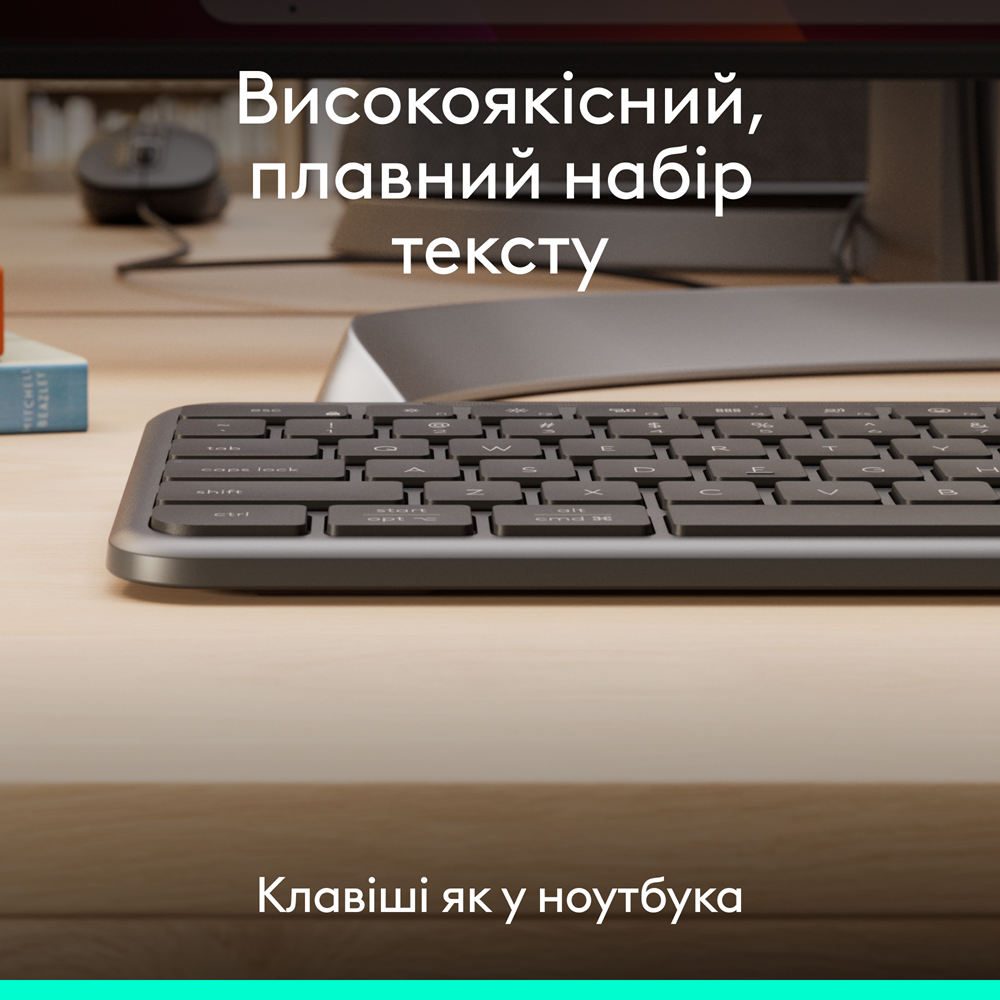 Клавиатура Logitech Signature Slim K620 Wired Keyboard for Business - GRAPHITE (920-013333) (7129737) Киев - изображение 2
