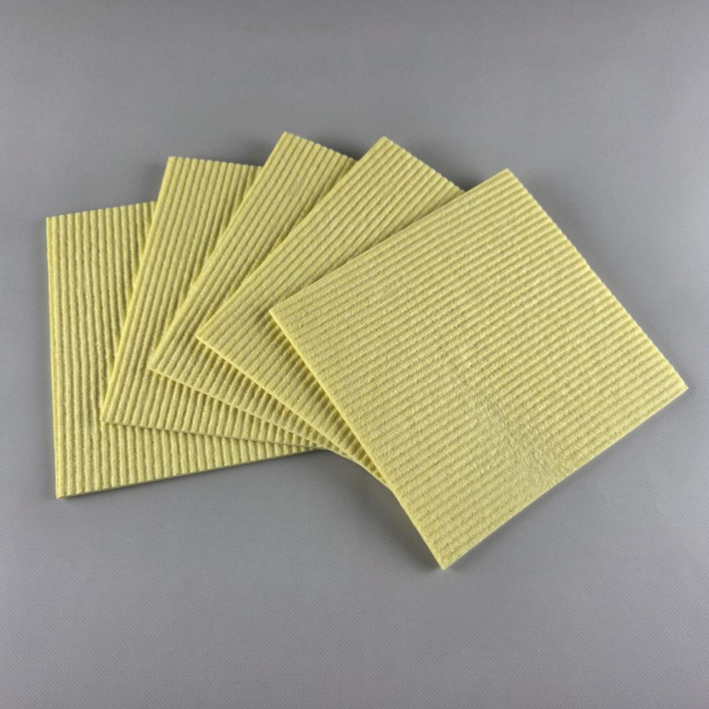 Губчатая влагопоглощающая салфетка из натуральной целлюлозы 5шт (18*18) PRO (1 пачка) Харків - фото 4