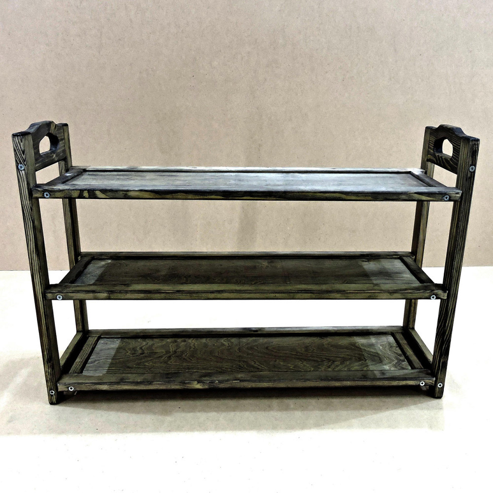 Полиця для взуття "Делемон 79х52" мокко Миколаїв - фото 2