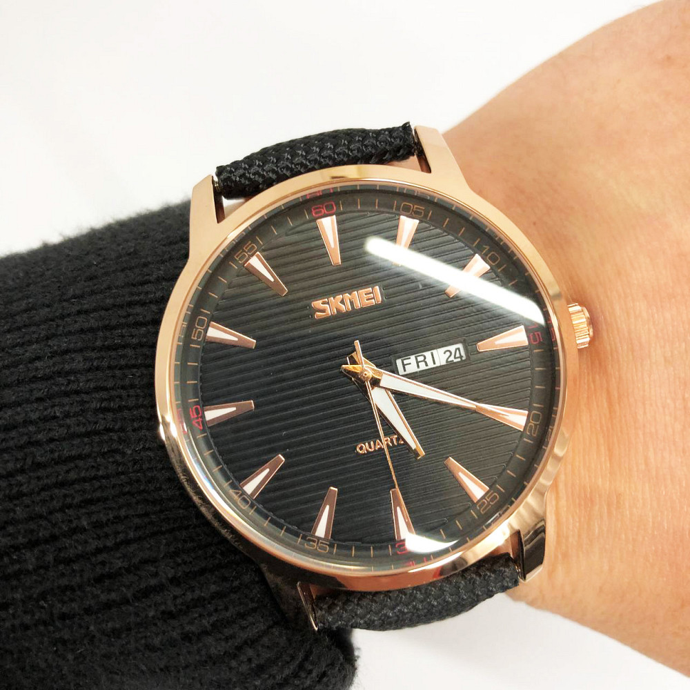 Оригінальні брендові годинники для чоловіка SKMEI, Наручні чоловічі годинники стильні ділові RF-43 Львів - фото 1