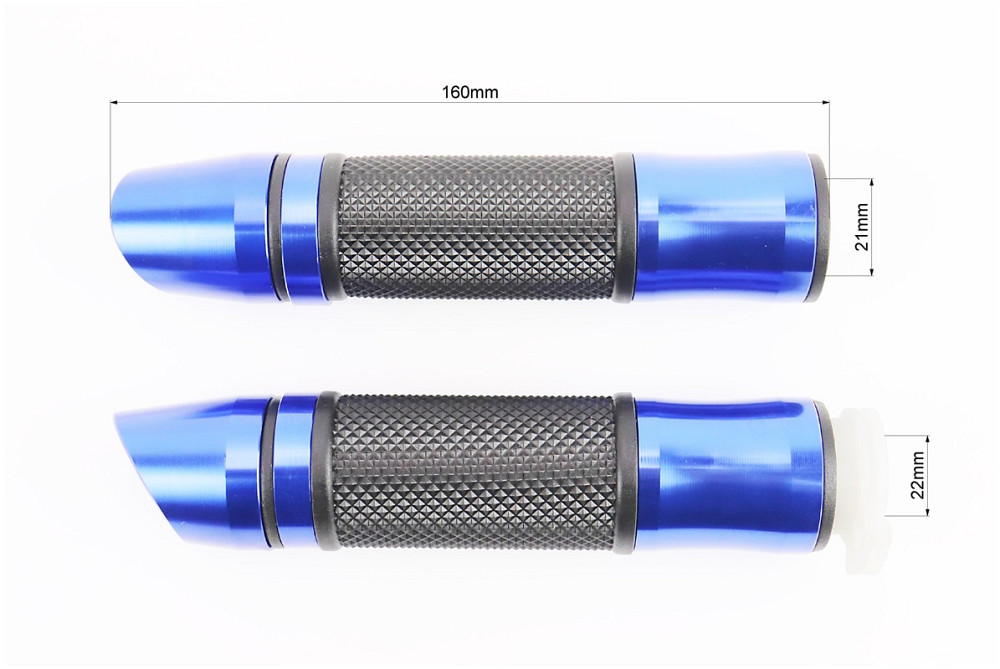 Рукоятка керма лів./пр. к-кт "МЕТАЛ" СИНІЙ Київ - фото 2