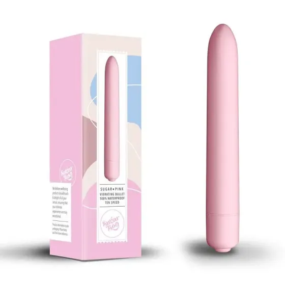 Мінівібратор SugarBoo Sugar Pink, 10 рівнів інтенсивності Львів
