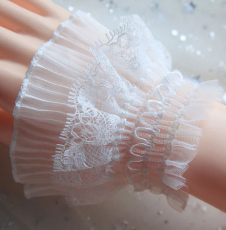 Манжети жіночі мереживні білі Київ - фото 2
