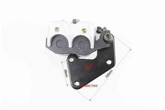 Гальмівний супорт передньої системи (двопоршневий) з колодками Киев