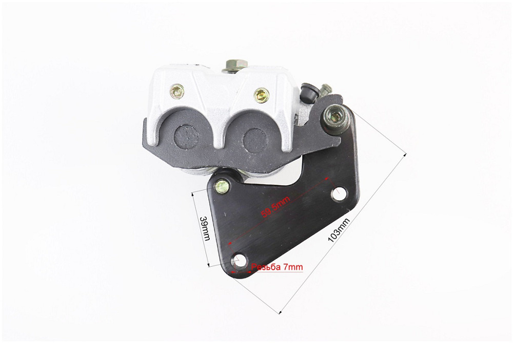 Гальмівний супорт передньої системи (двопоршневий) з колодками Киев - изображение 4