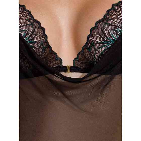 Боді Passion DELIENA BODY XXL/XXXL, black Sex Aura Київ
