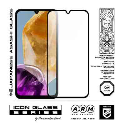 Стекло защитное Armorstandart Icon Samsung M15 5G (M156) Black (ARM74367) Винница