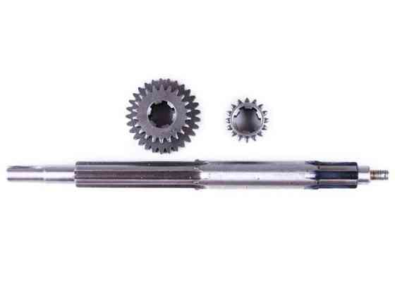 Вал первичный L-400 мм + шестерни: Z-16 Z-22/29 - КПП/6 Мукачево