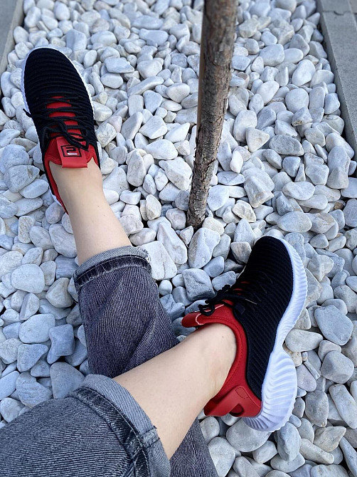 Violeta Кроссовки женские Violeta черные текстиль + сетка размер 37 (2475) Коломыя - изображение 4