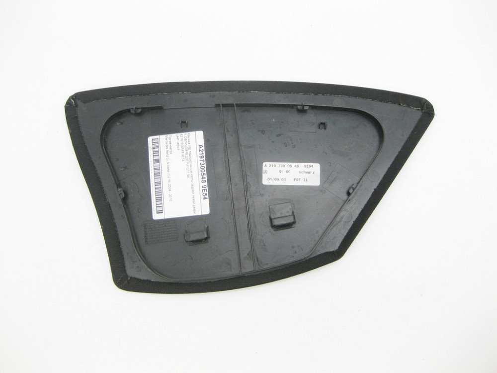 Mercedes-Benz  A2197300548 9E54 Кришка чорна під підлокітником карти задніх лівих дверей CLS C219 Одеса - фото 7