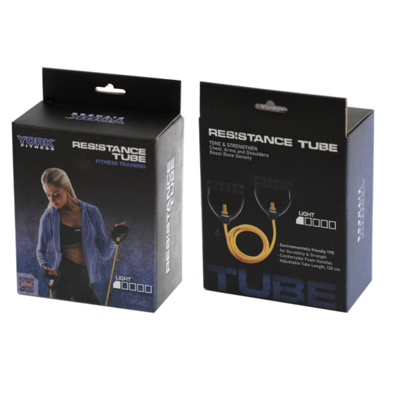 Еспандер трубчастий з ручками York Light, жовтий Киев